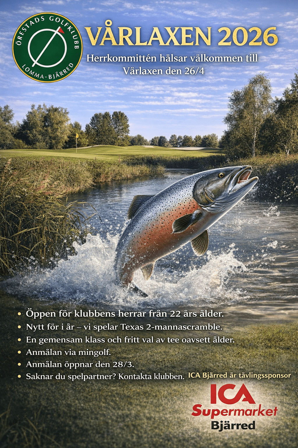 Varlaxen 2026 – golf och