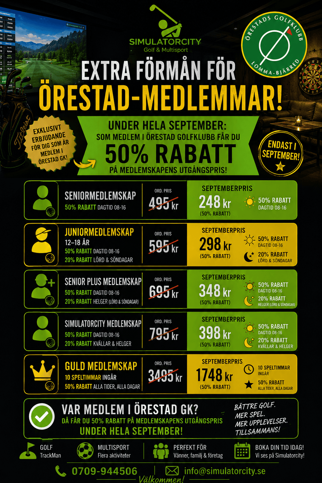 Orestad sept erbjudande