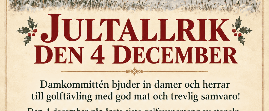 Julltallrik 2026
